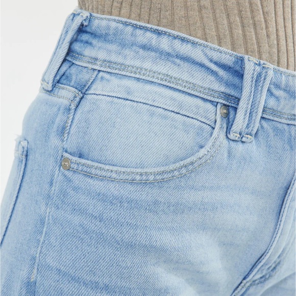KanCan | High Rise Flare Jeans - Light Wash - Picture 8 of 13